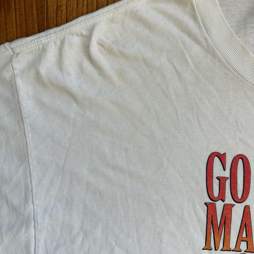 Big Dogs Santa Barbara “Go Ahead, Make Me Stay!” Logo 1994 Men’s XXL T Shirt - Picture 8 of 10